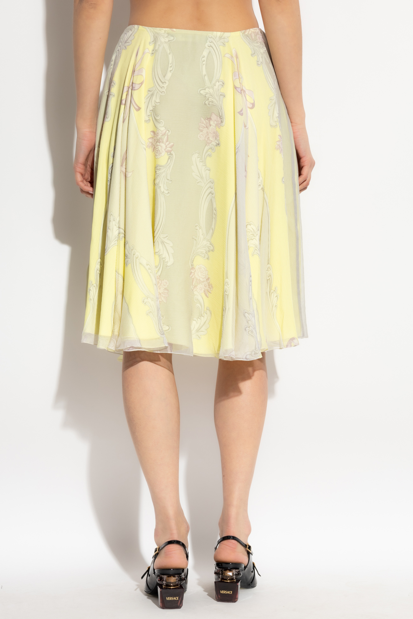 Versace Skirt with Medusa Cameo print | Women's Clothing